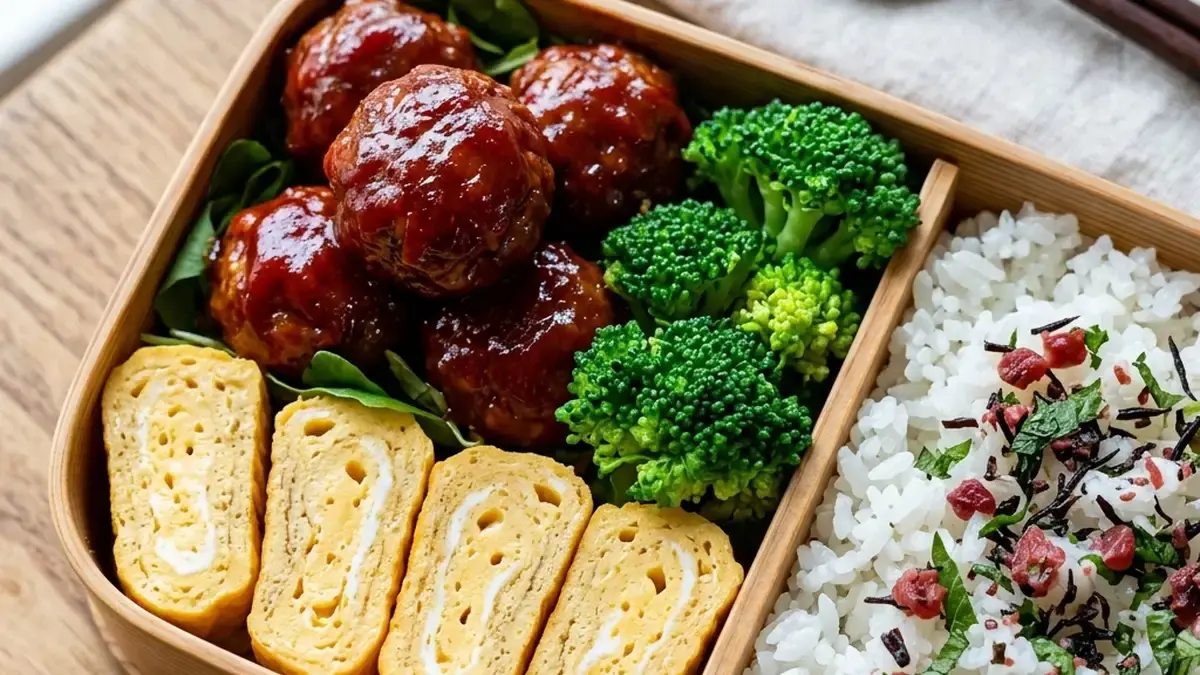 ミートボール弁当