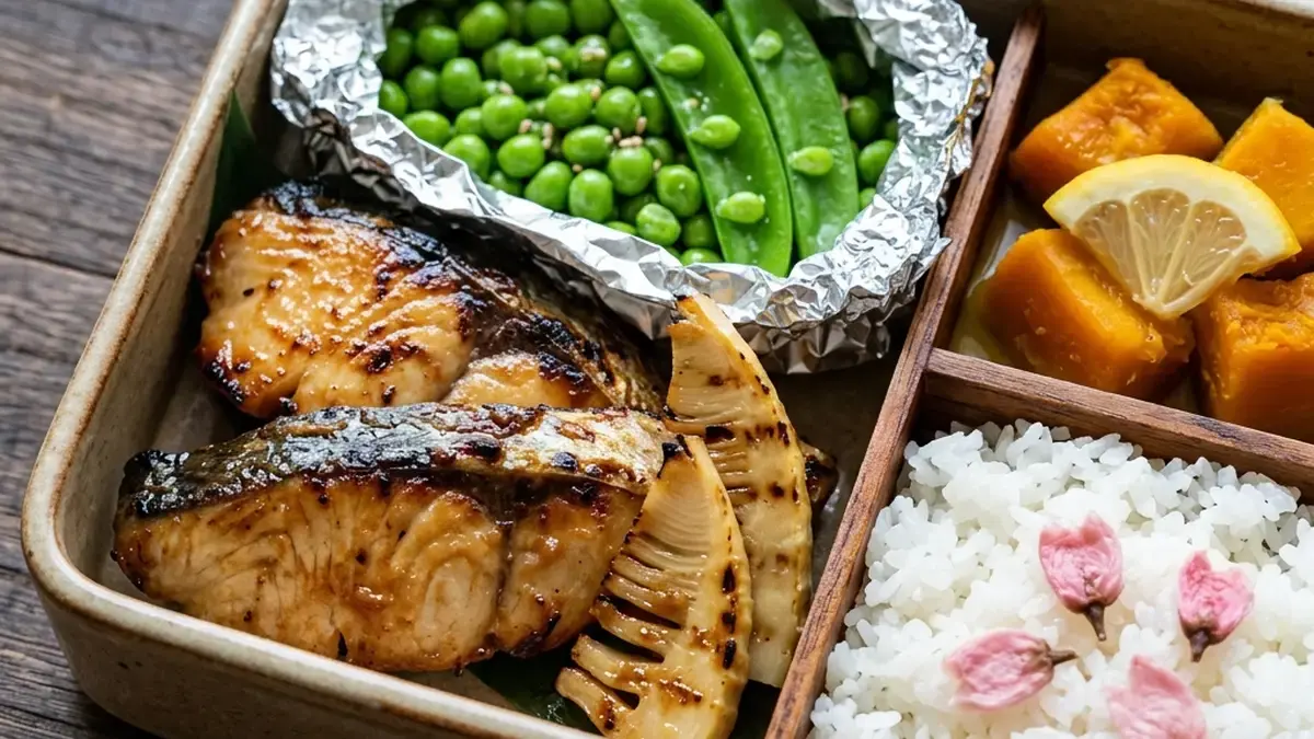 魚のみそづけ焼き弁当