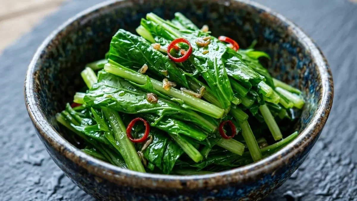 水菜の漬物風