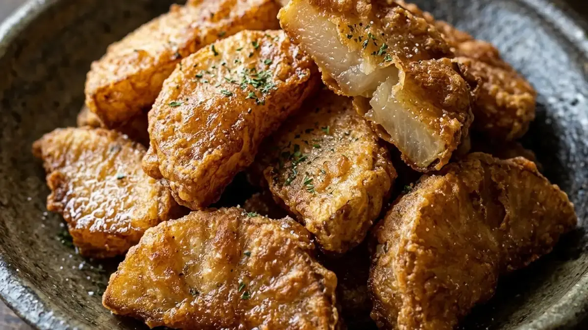 大根の竜田揚げ