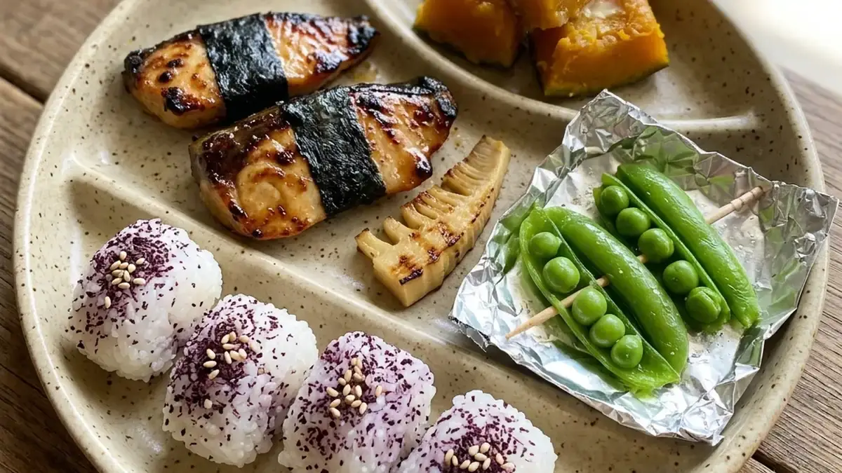 魚のみそづけ焼き弁当 幼児向け