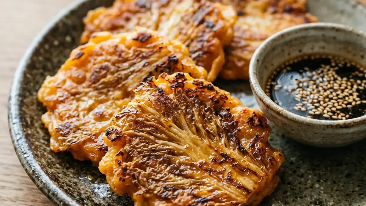 白菜のチヂミ風