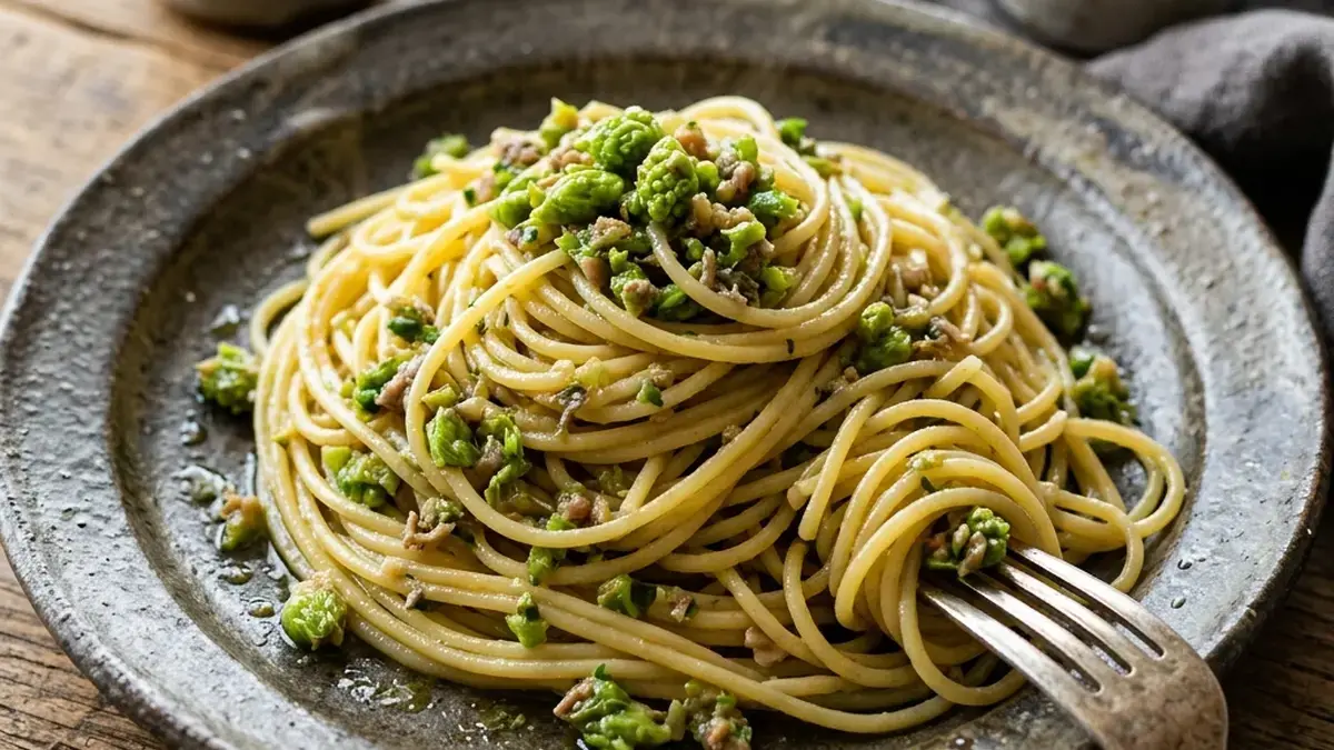 ふきのとうパスタ