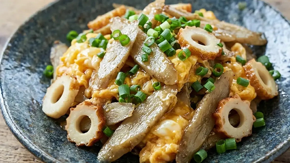 ごぼうの卵炒め