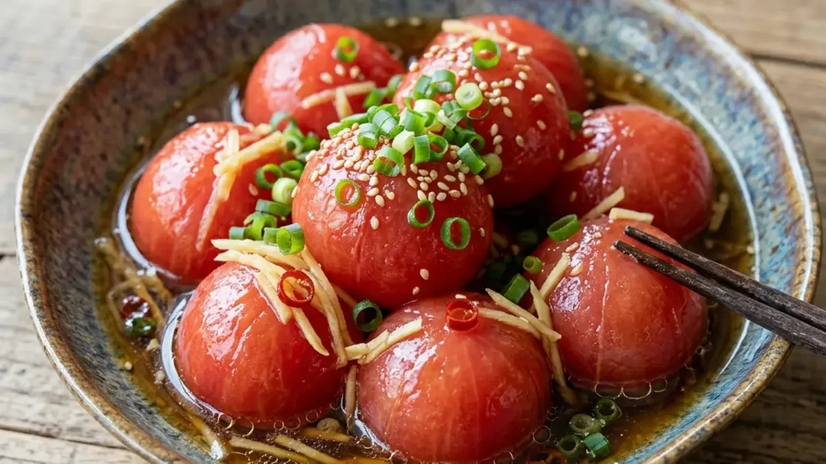 トマトの南蛮漬け