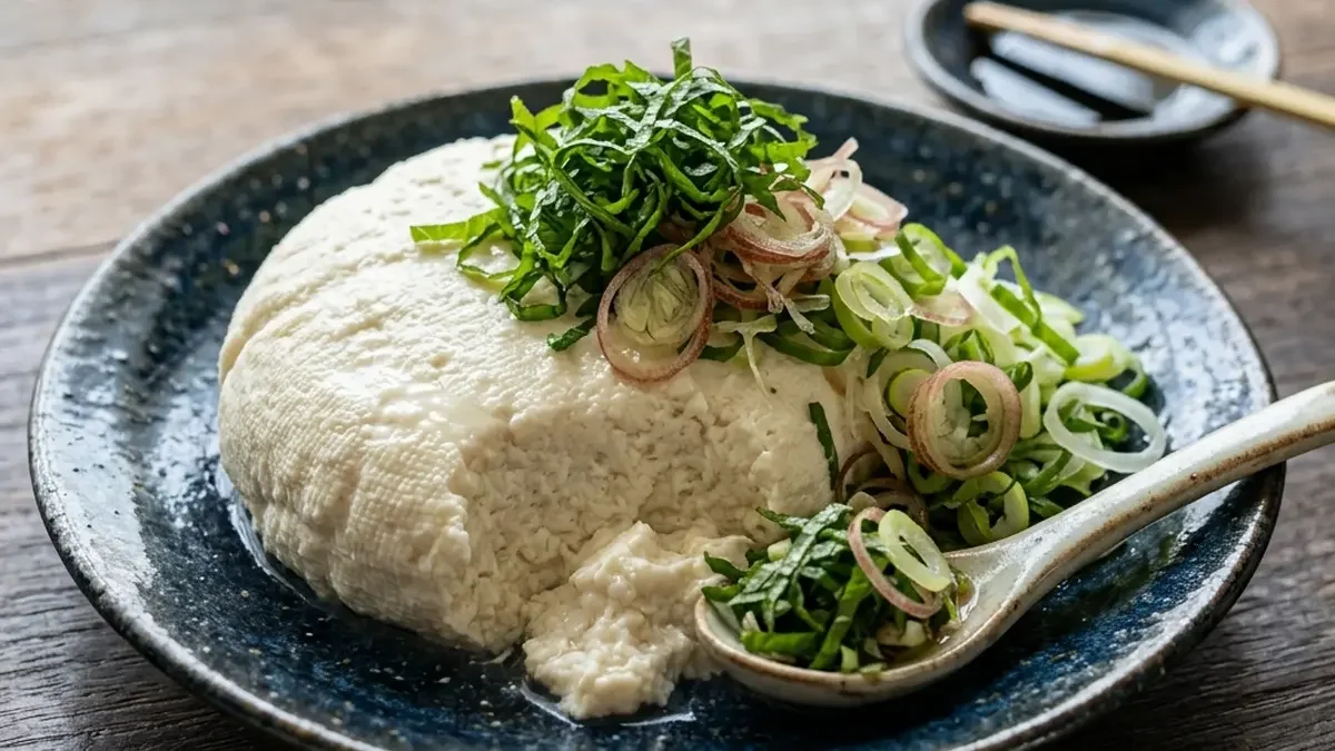 牛乳ざる豆腐