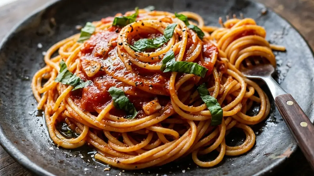 トマトパスタ