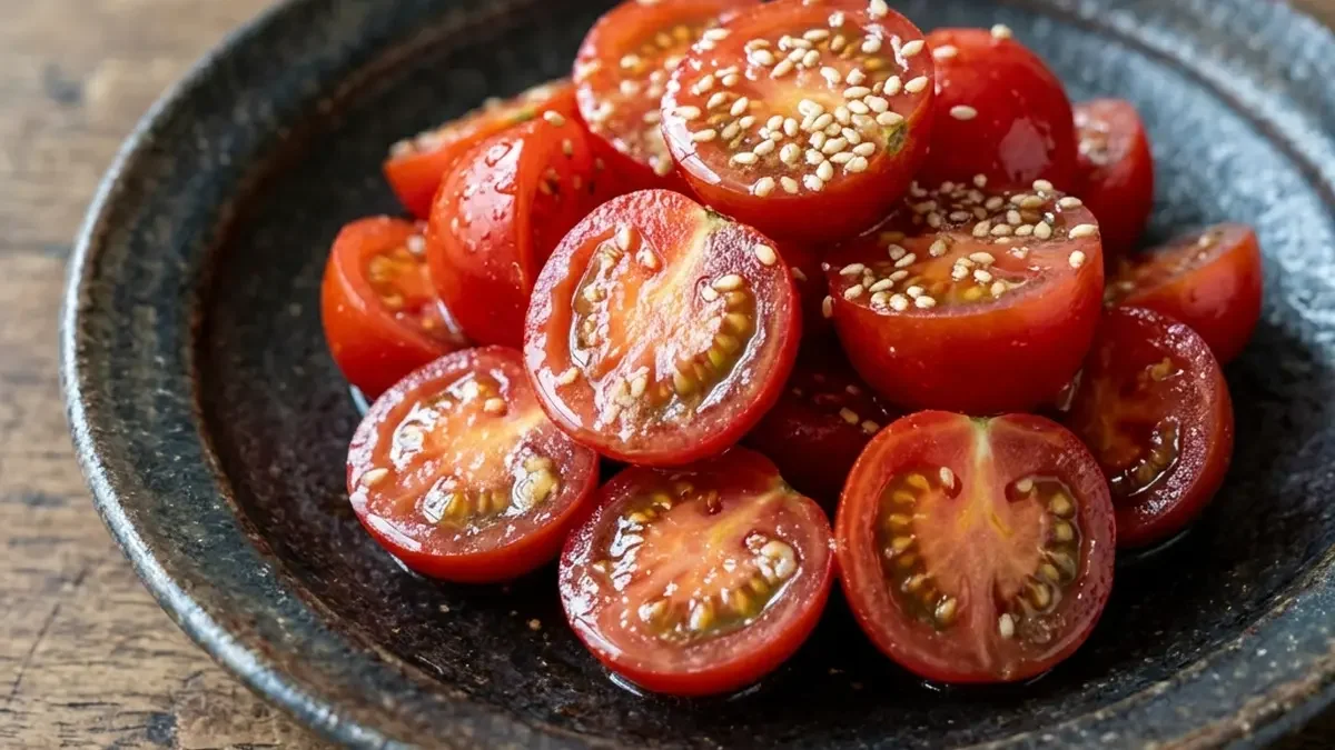 ミニトマトのナムル