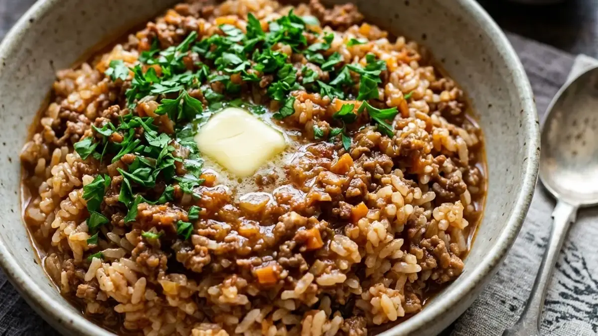 ミートソースご飯