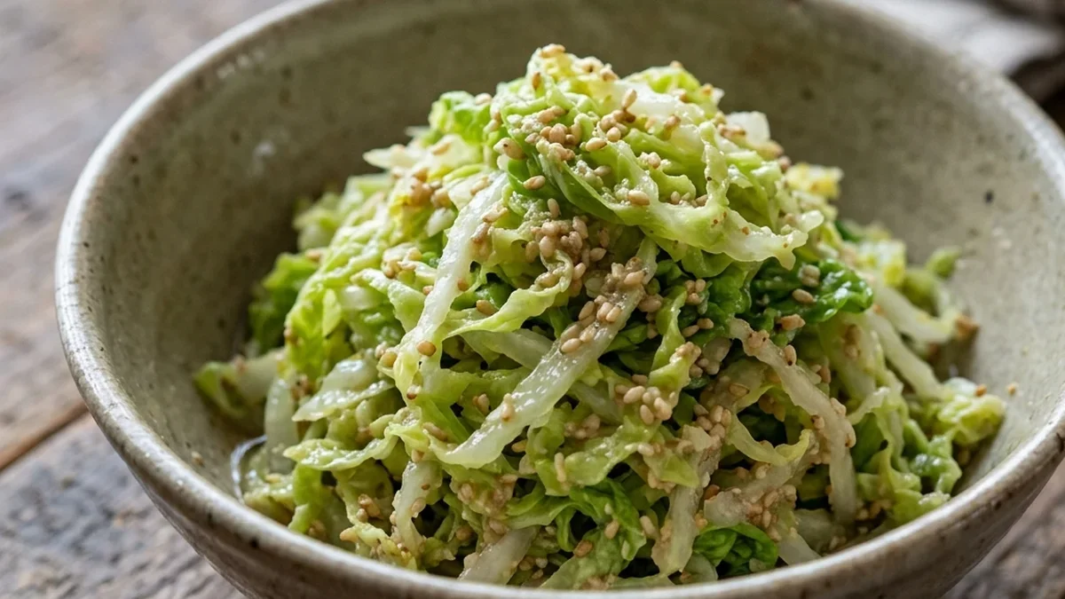 白菜のごまあえ