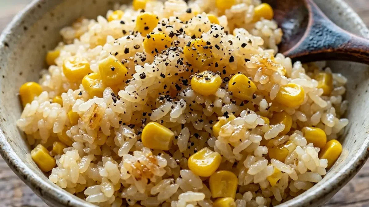 とうもろこしこしょうご飯