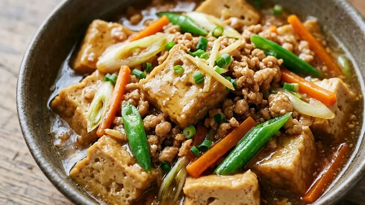 高野豆腐のトロトロ煮