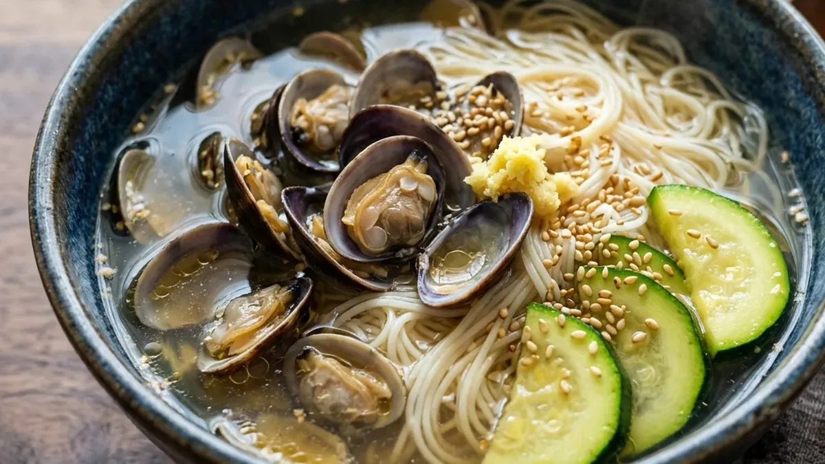 しじみのにゅうめん