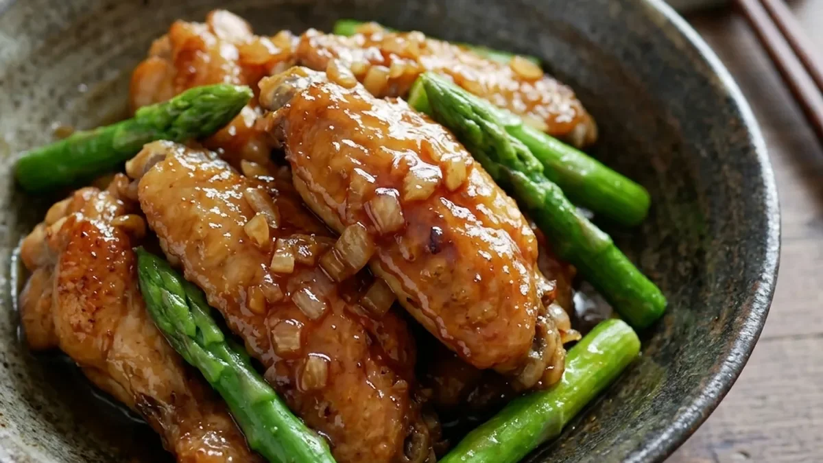 鶏手羽の甘酢煮