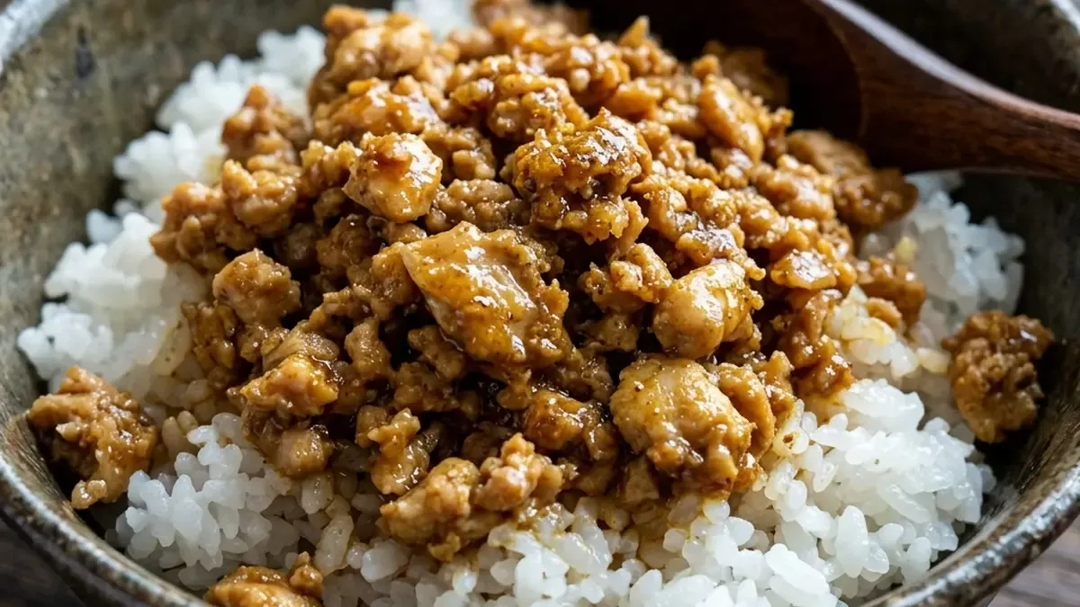 ご飯のおとも　カレー鶏そぼろ