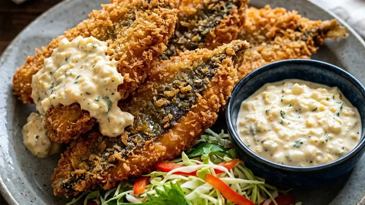 うまあじフライ 豆腐タルタルソース