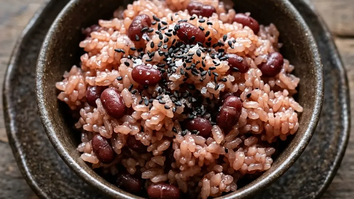 レンジ赤飯