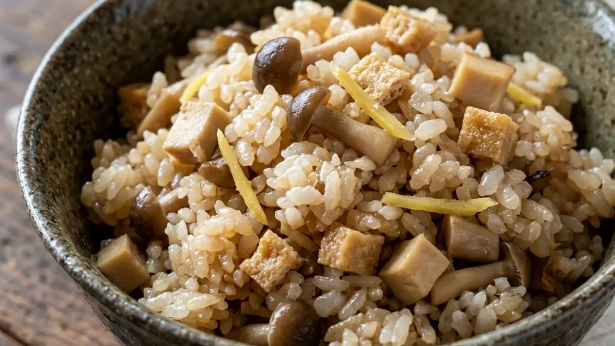 きのこの炊き込みご飯