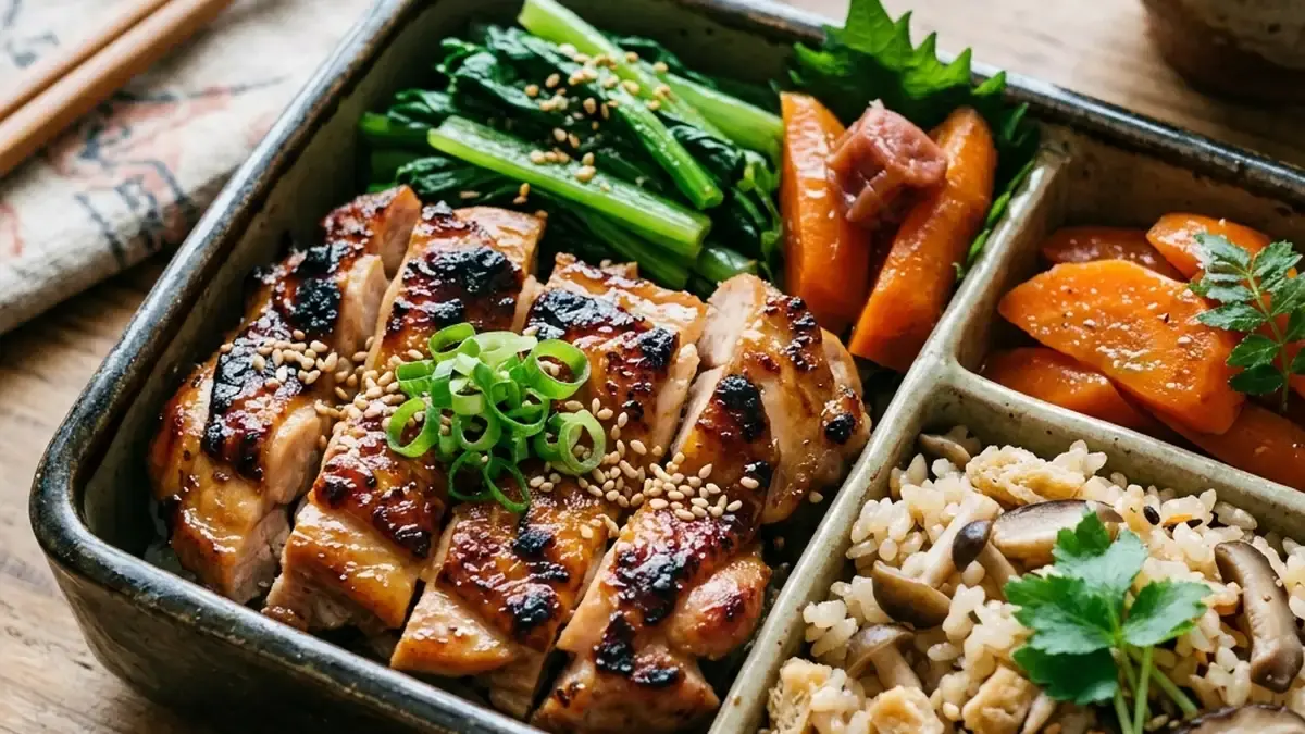 鶏のみそ漬け焼き弁当