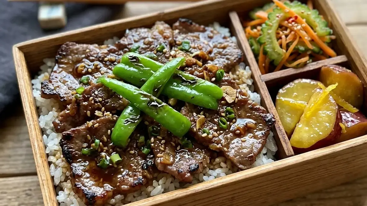 スタミナ焼き肉弁当