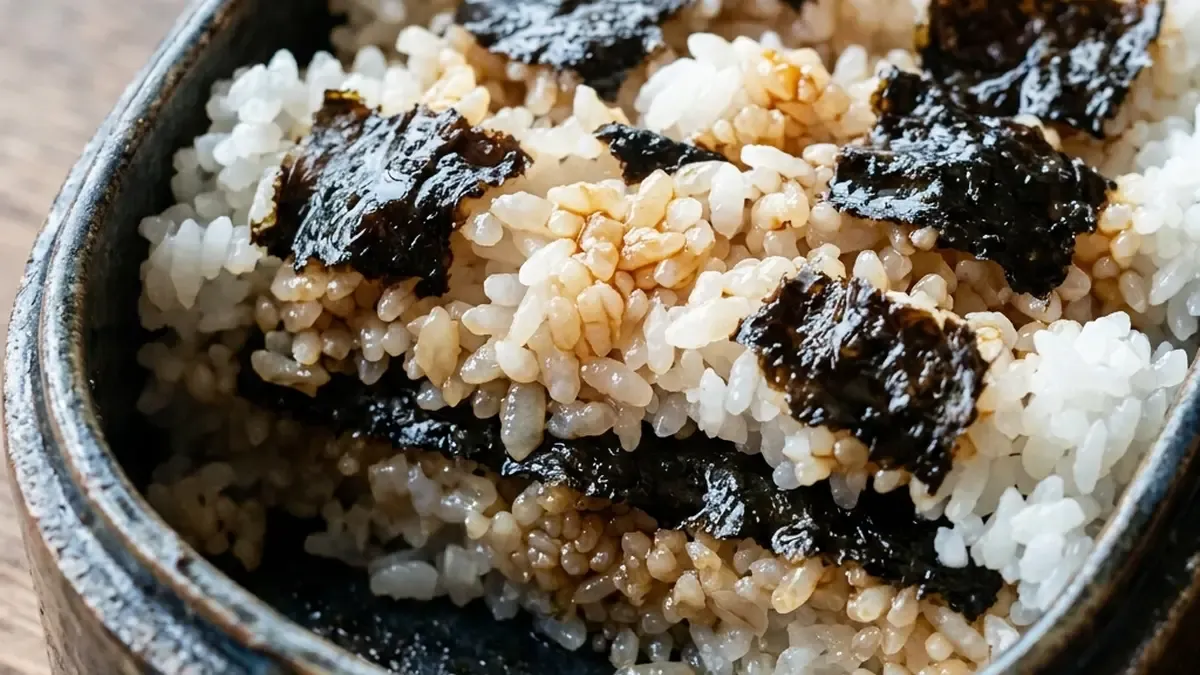 重ねのりご飯