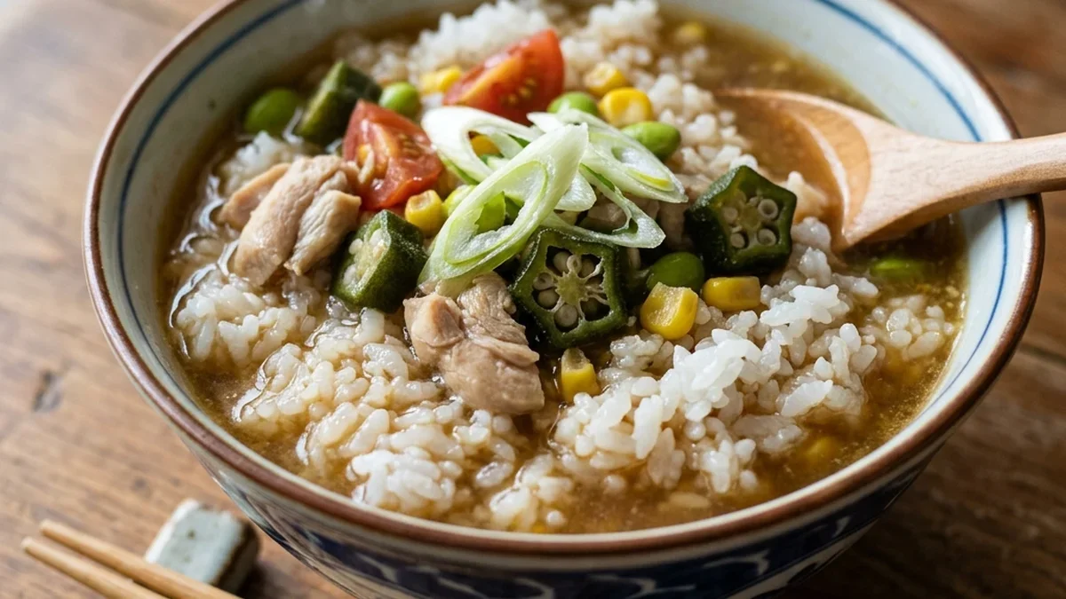 汁かけご飯
