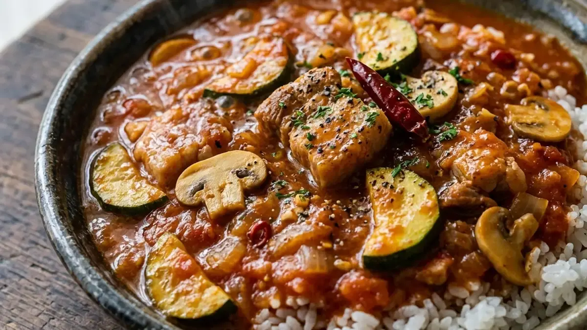 トマトのカレー