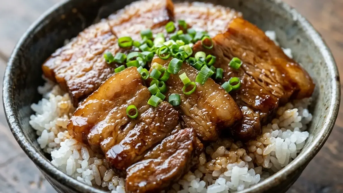 煮豚ご飯