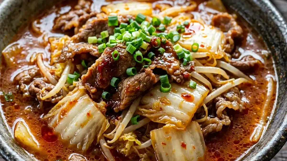 牛肉と白菜のうま辛煮