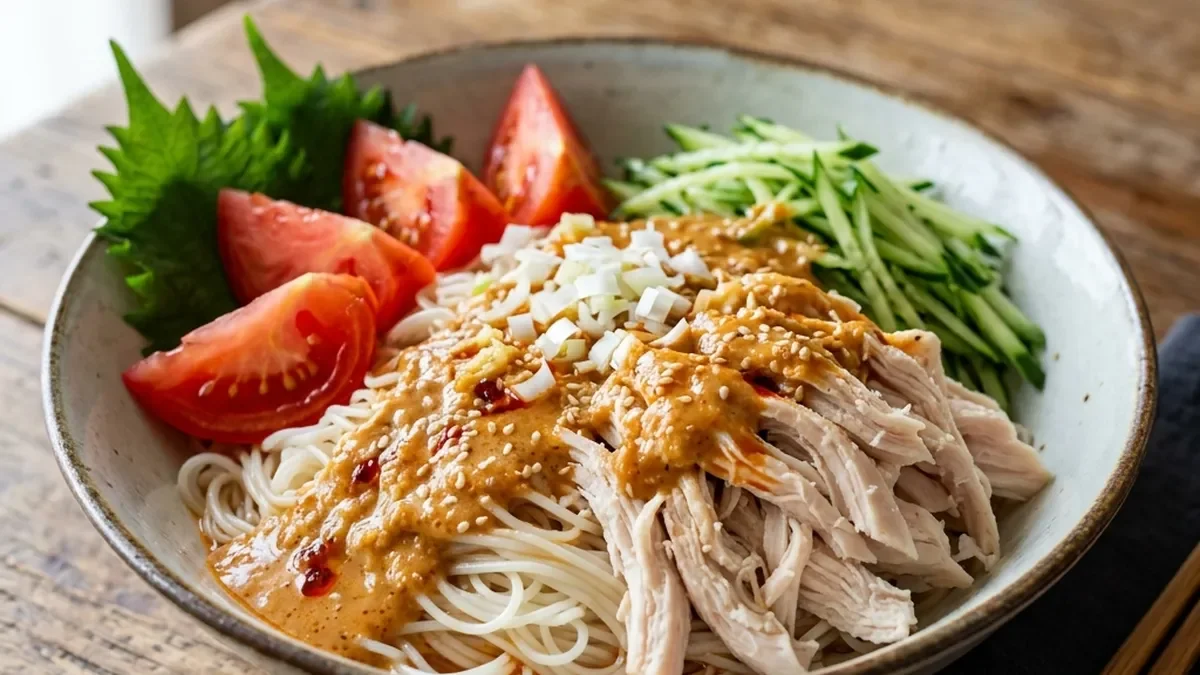 バンバンジーそうめん