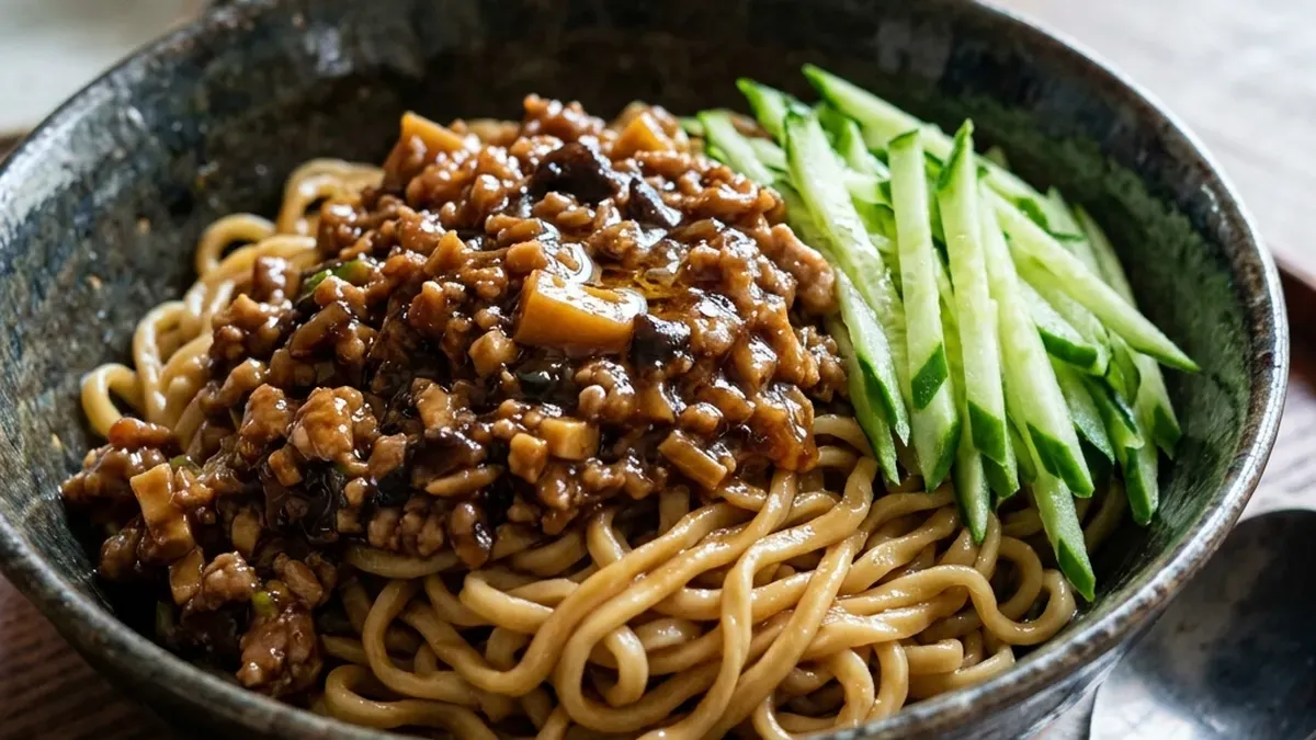 ジャージャー麺