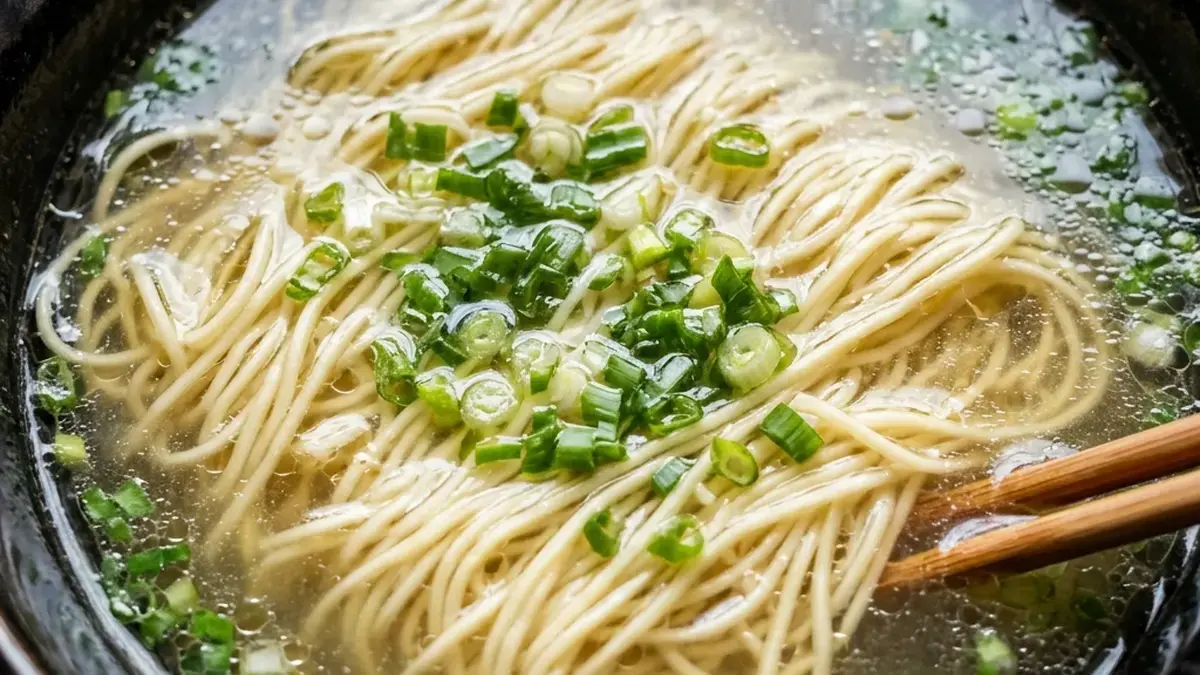 鶏清湯の塩ラーメン