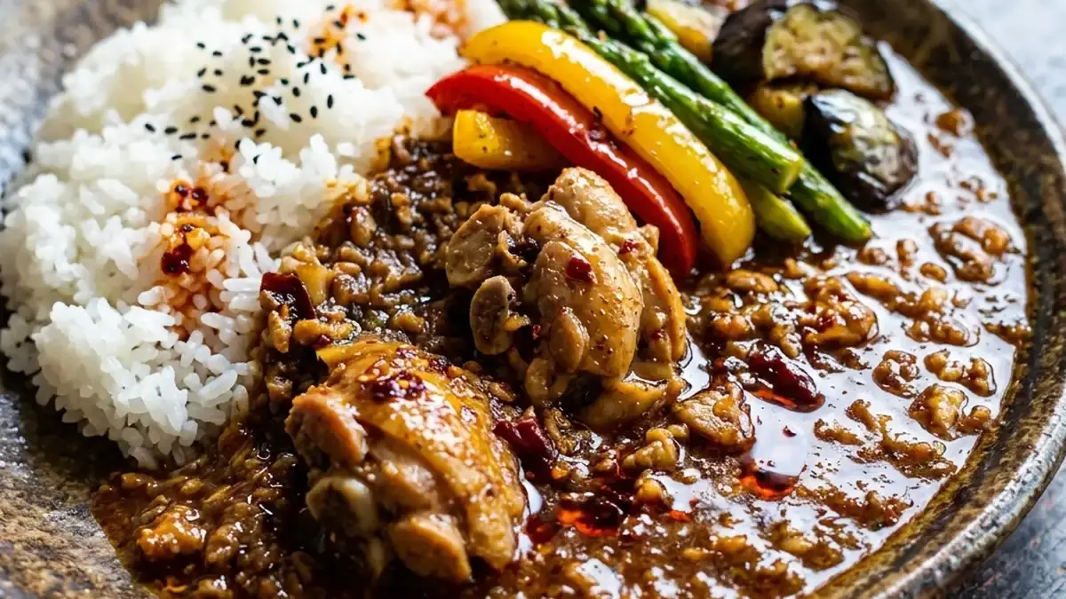 四川風チキンカレー