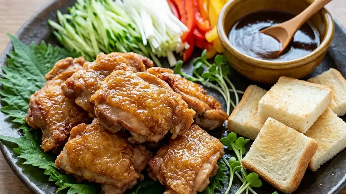 北京ダック風から揚げ