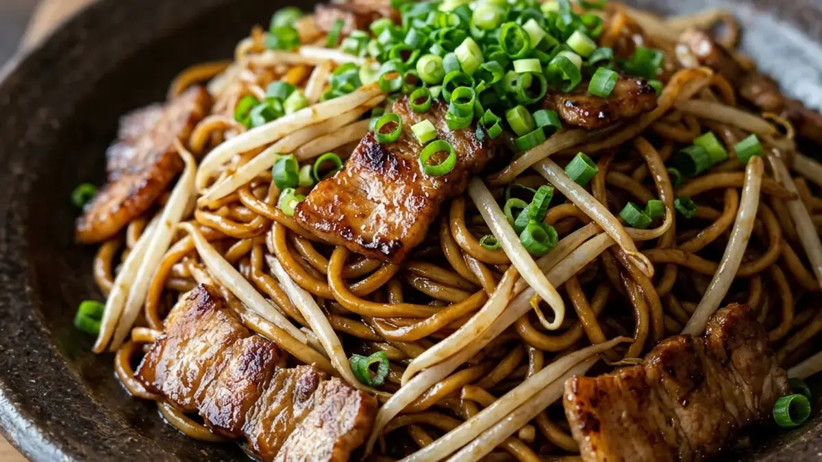 オイスターソース焼きそば