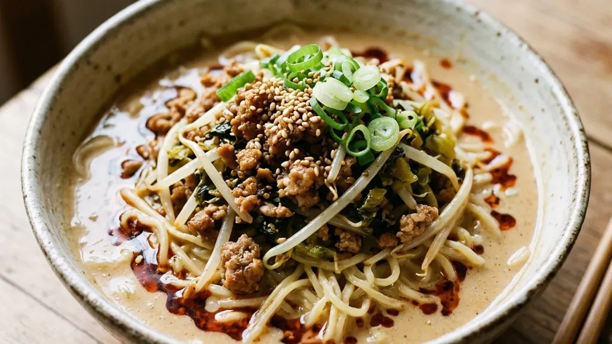 冷やし汁あり担々麺