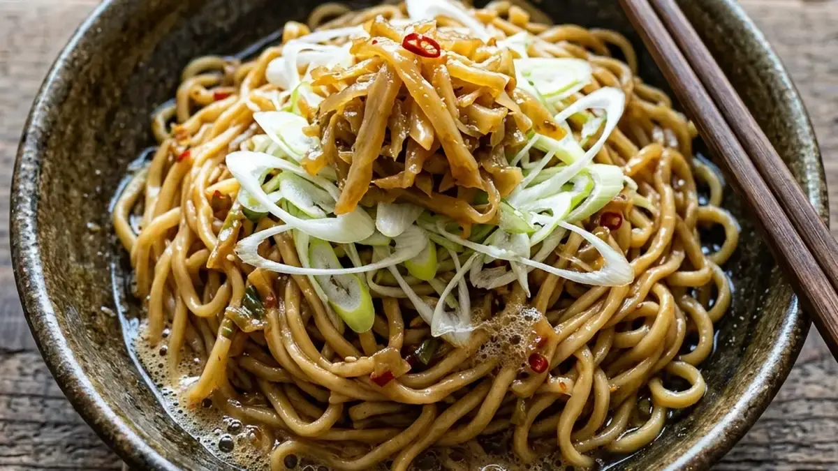 ザーサイあえ麺