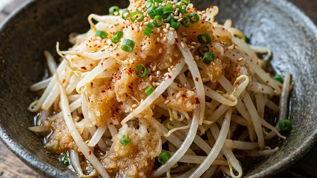 ピリ辛おろしもやし