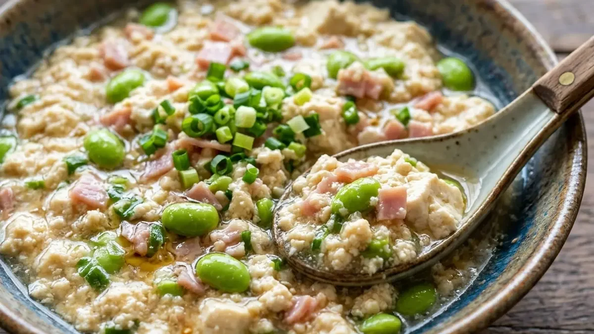 おから入り塩味マーボー豆腐