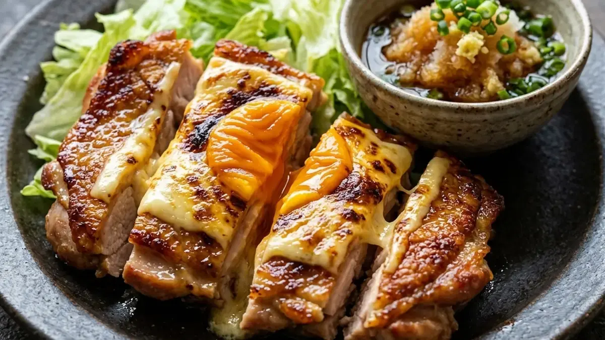鶏のチーズこがね焼き