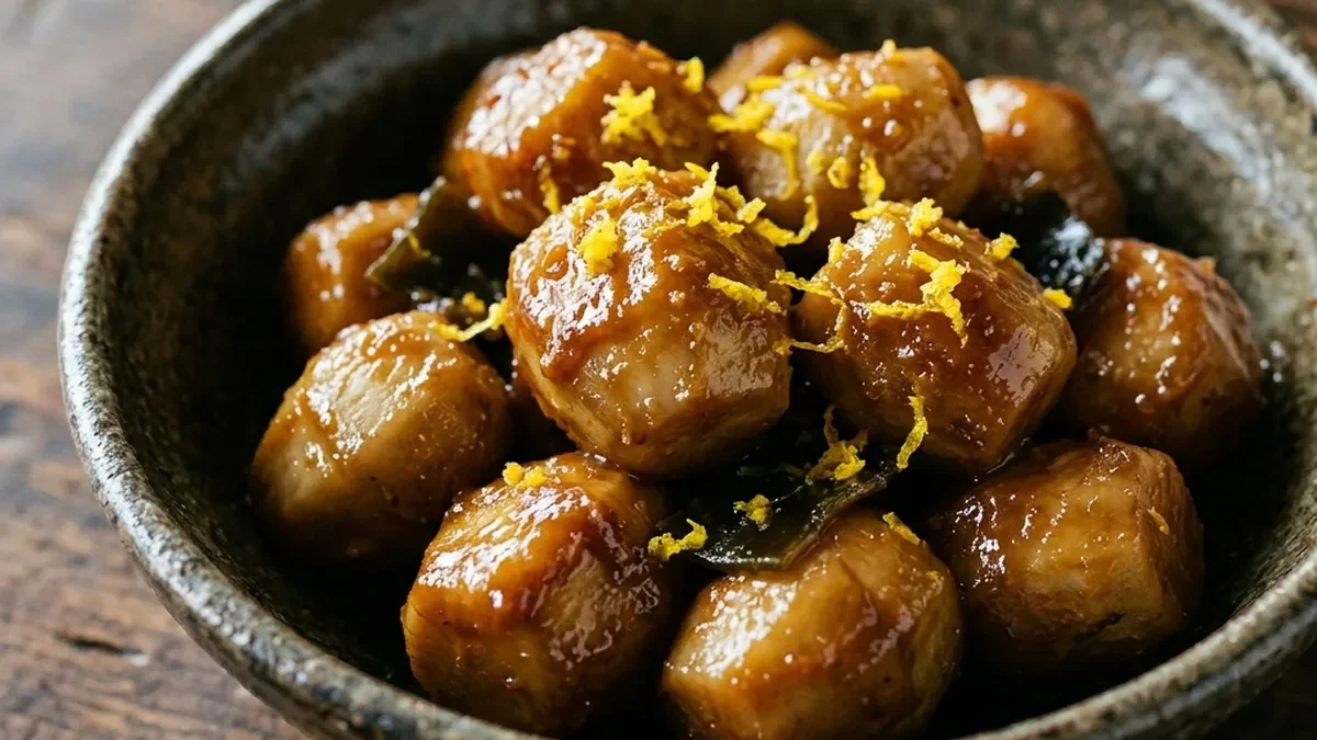 里芋のみそ煮