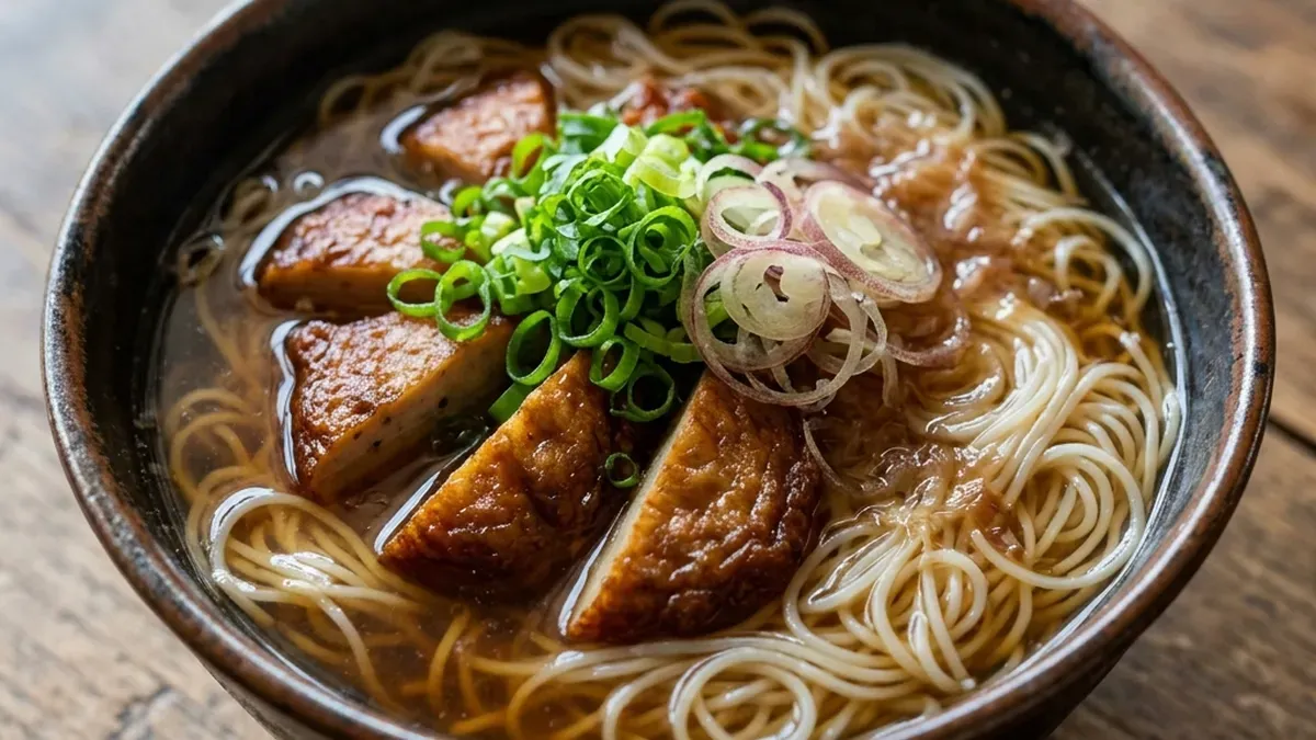 さつま揚げ入りにゅうめん