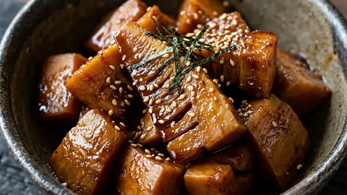 たけのこの甘辛煮