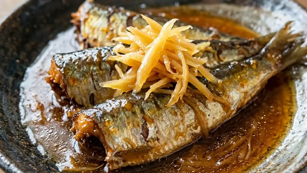いわしの甘酢しょうが煮