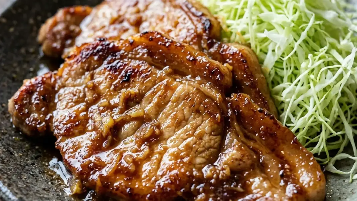 豚のしょうが焼き