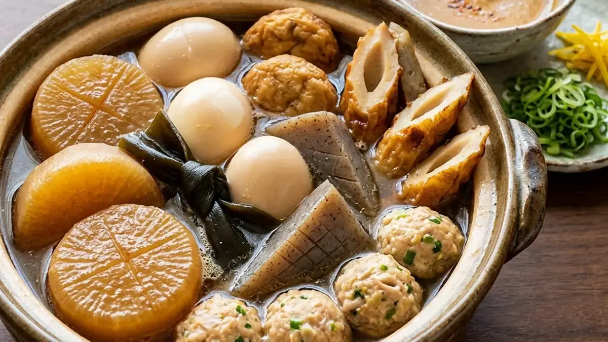 素材を生かす おでん