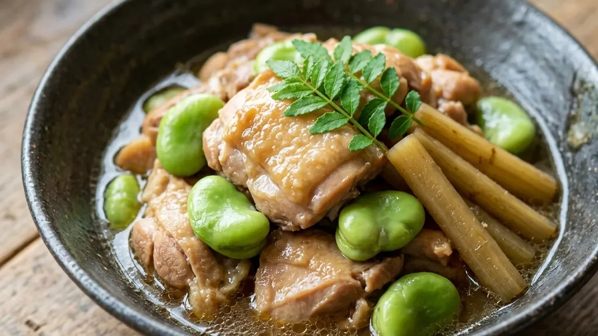 鶏の冶部煮