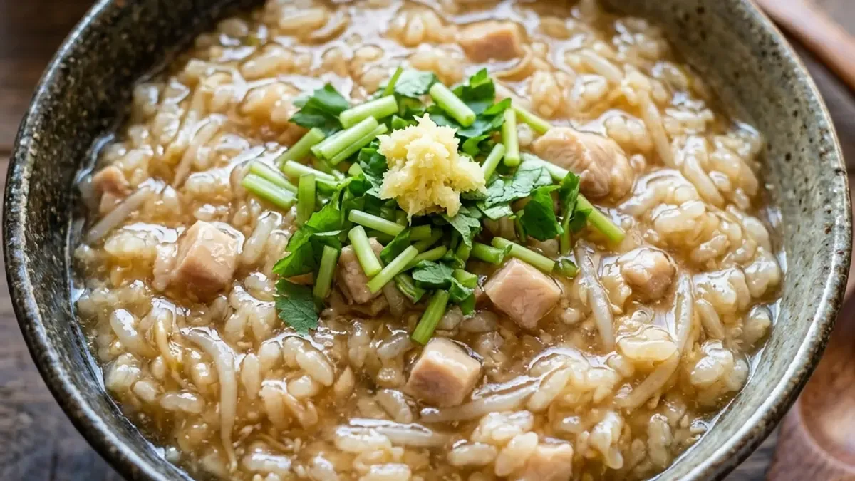 もやしのあんかけ雑炊
