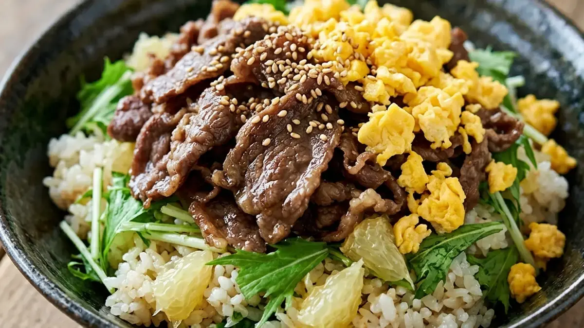 牛肉ちらし