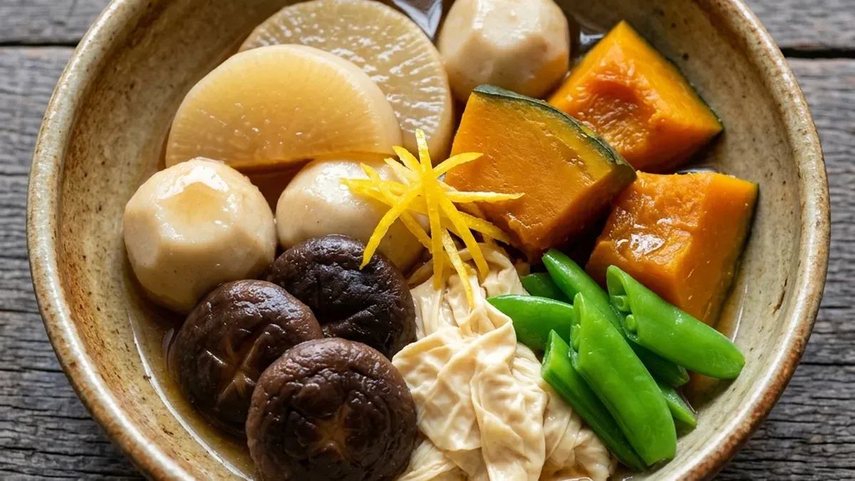 野菜の炊き合わせ